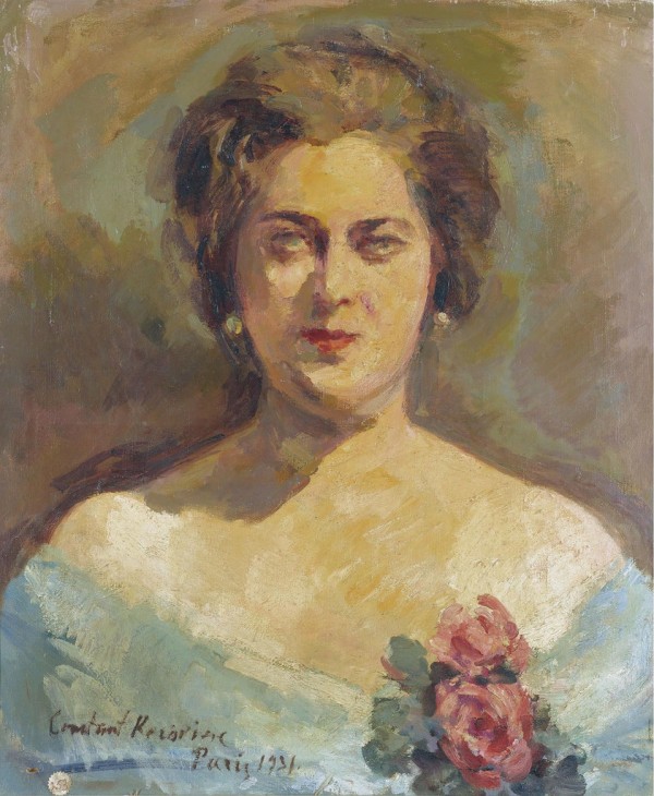 Portrait of Madame Maria Rubin by Constantin Korovin